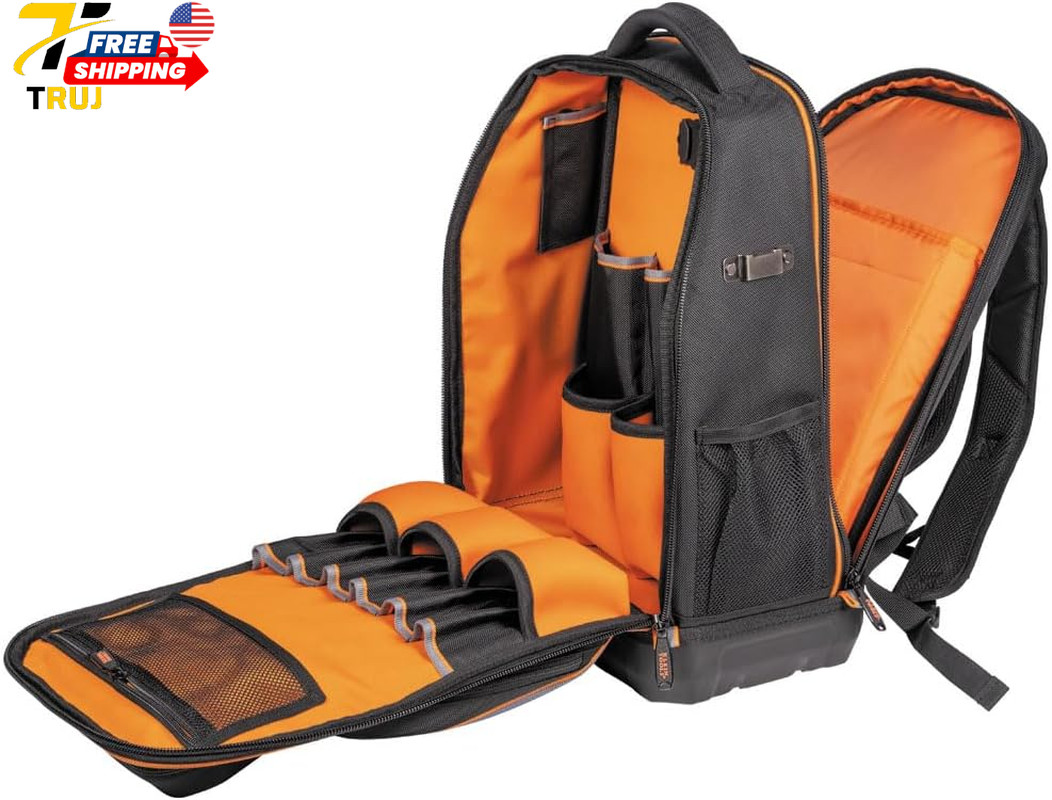 62805BPTECH 28-Pocket Laptop Backpack Tool Bag Tradesman Pro Extra-Large Tech T