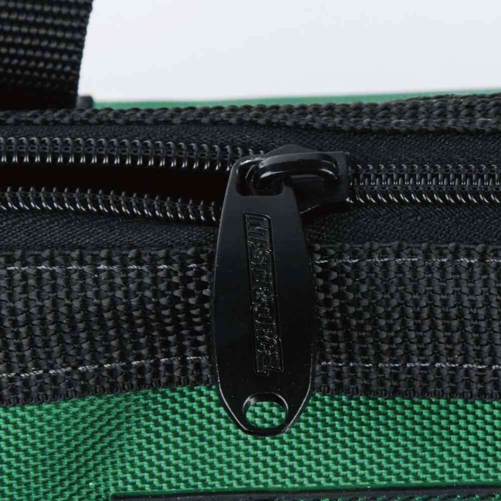 12″ Tool Bag Large Zippered Main Compartment 3 Pocket Exterior Heavy Duty Fabric