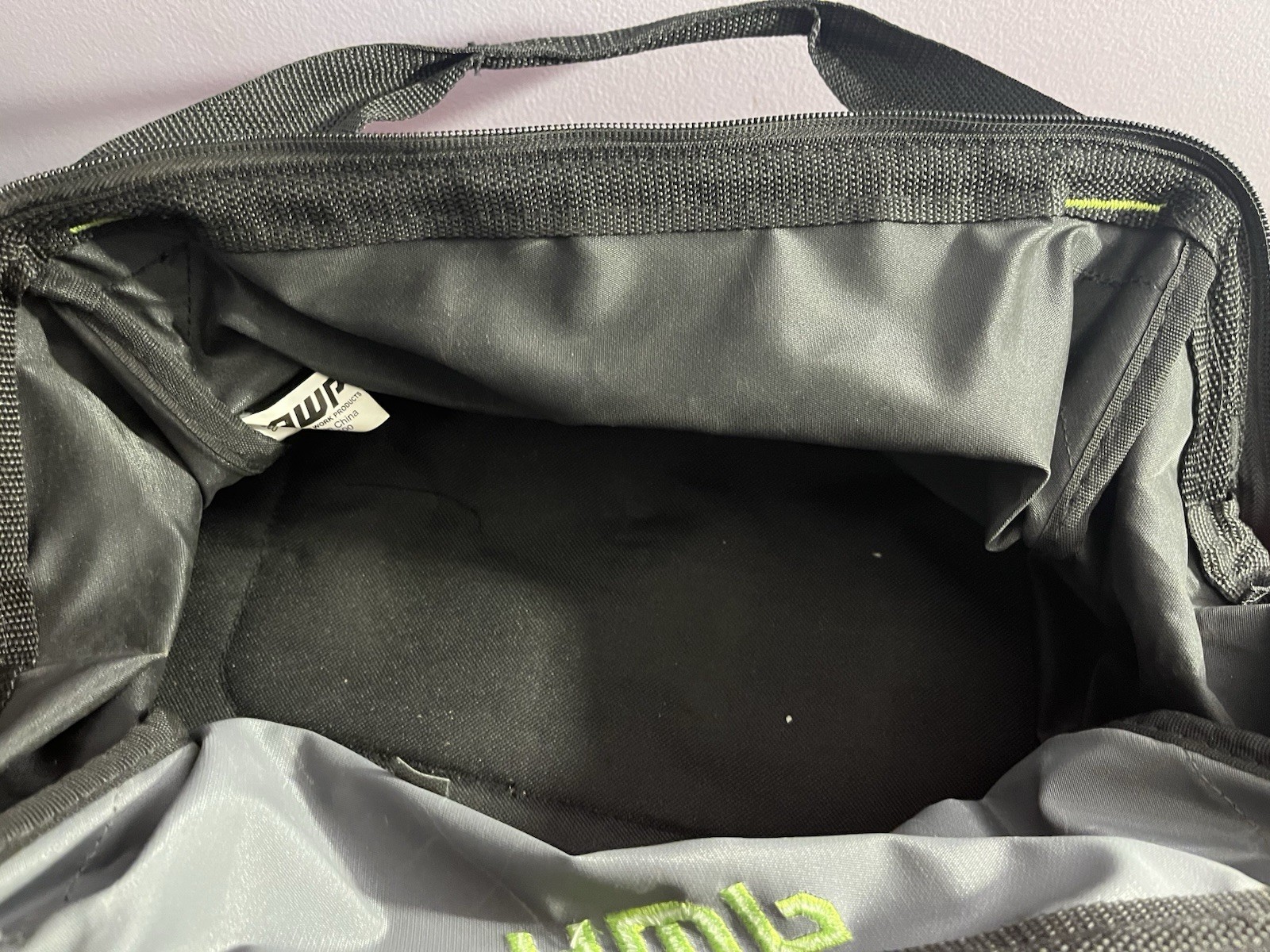 AWP 15 Inch Tool Bag with Apex Handle Design, Compact Size, 15 inch, Black