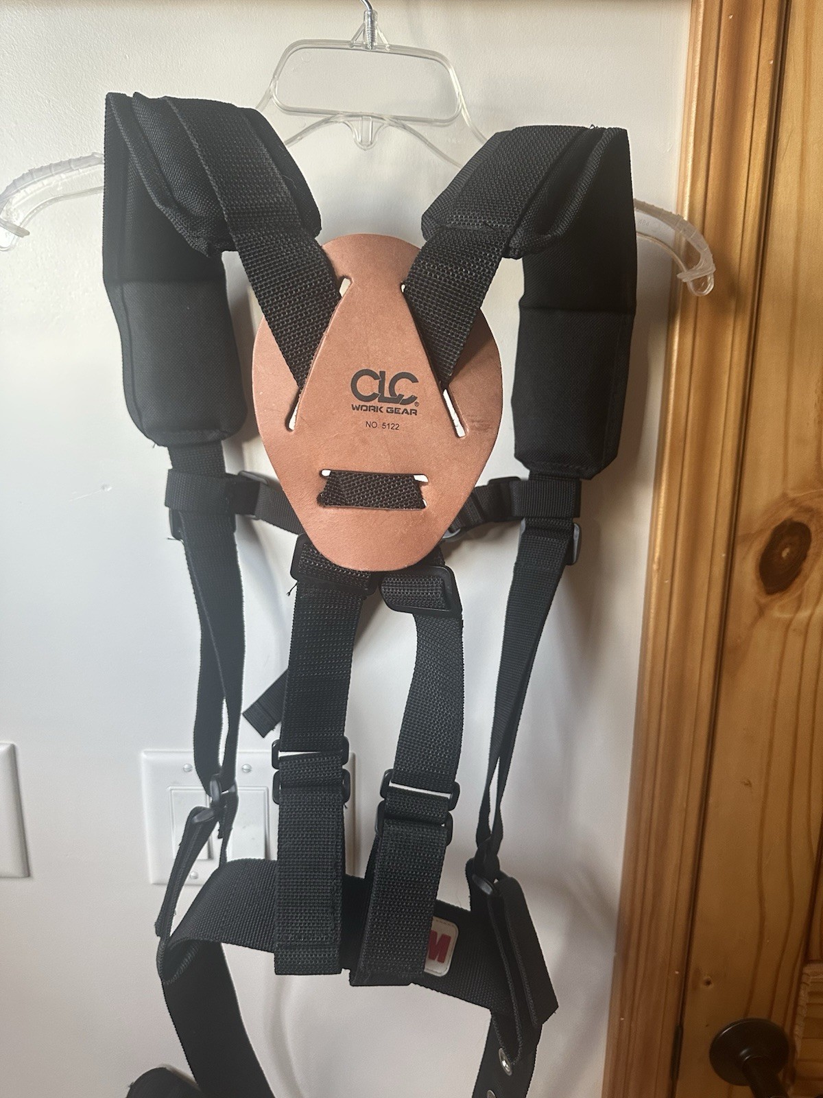 CLC 5122 Padded Construction Suspenders,Black, Large & 3M Belt! Part 1500113