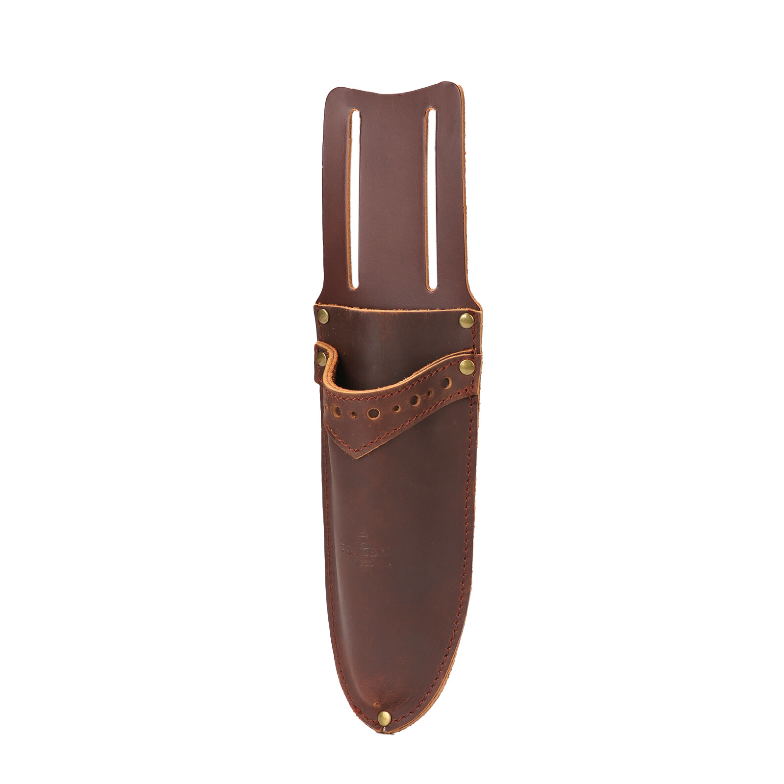 TOURBON Leather Garden Shears Sheath 2 in 1 Tools Case Scissors Saw Belt Holder