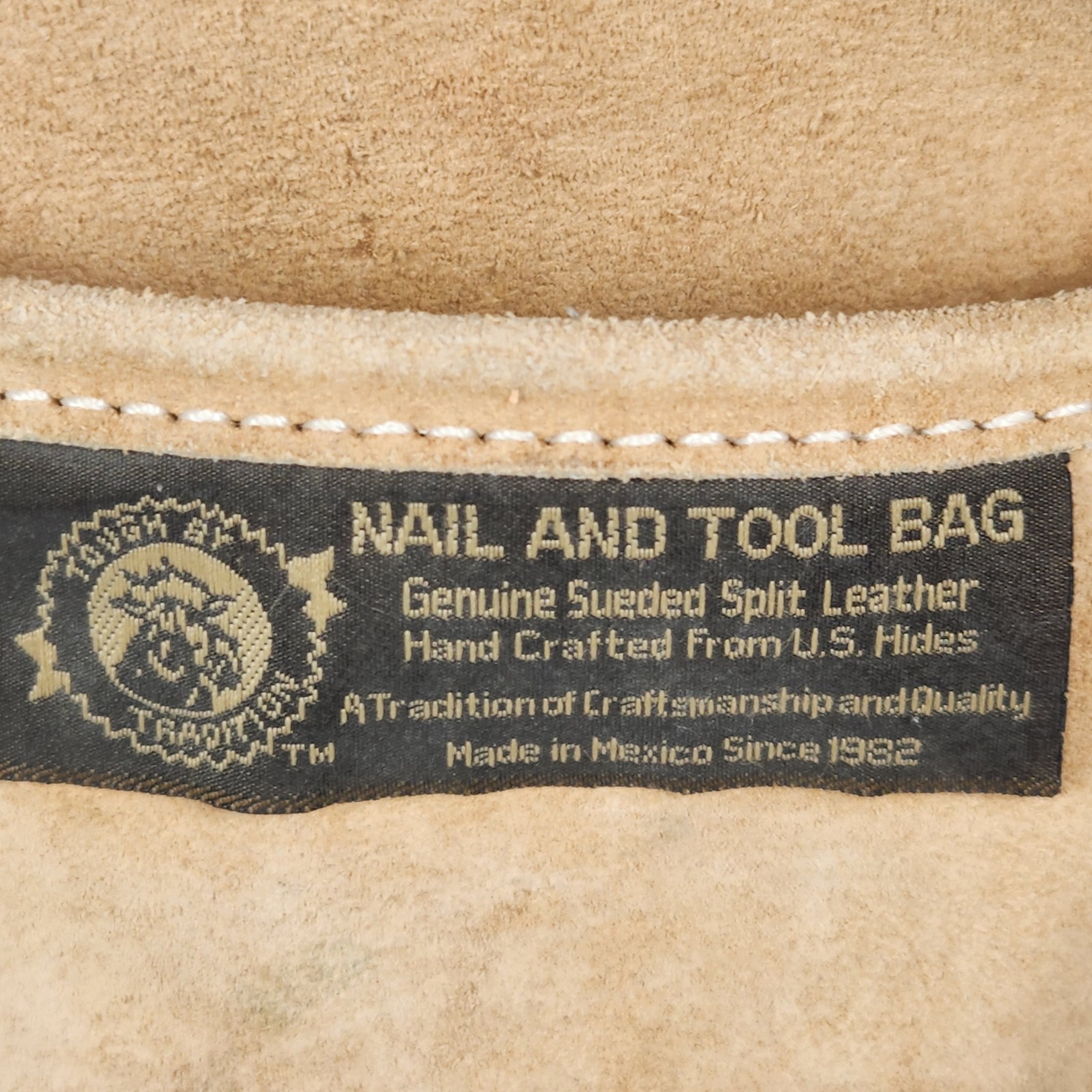 Rooster Leather Nail & Tool Bag RE-222-604 Hand Crafted In Mexico From USA Hides