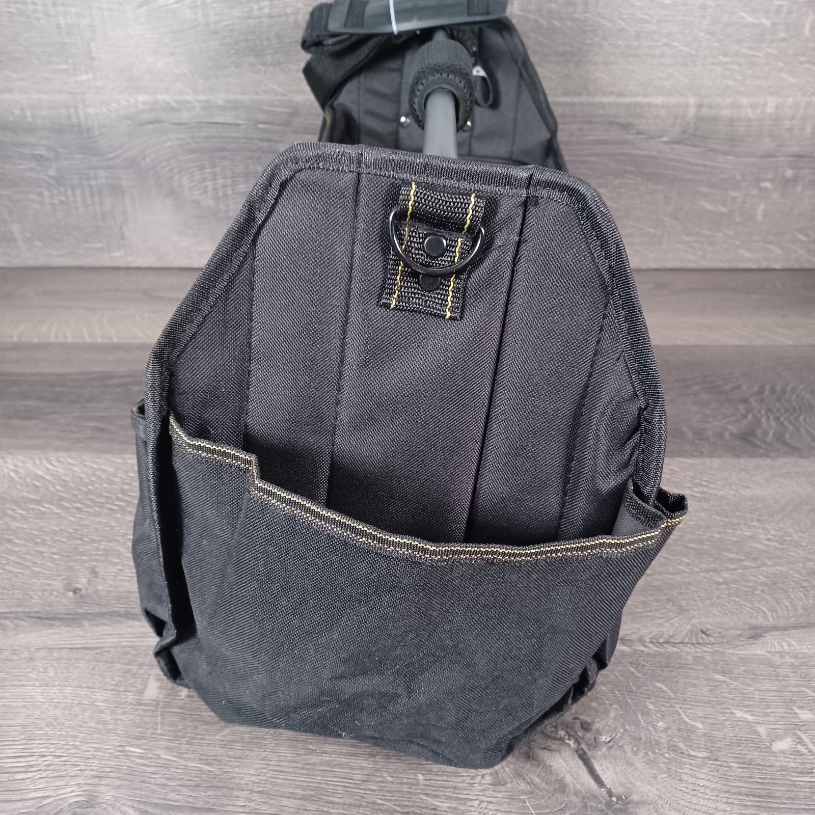Lot of 2 Voyager Rugged Fabric Hardware Tool Carrier Tote Bag with Carry Strap