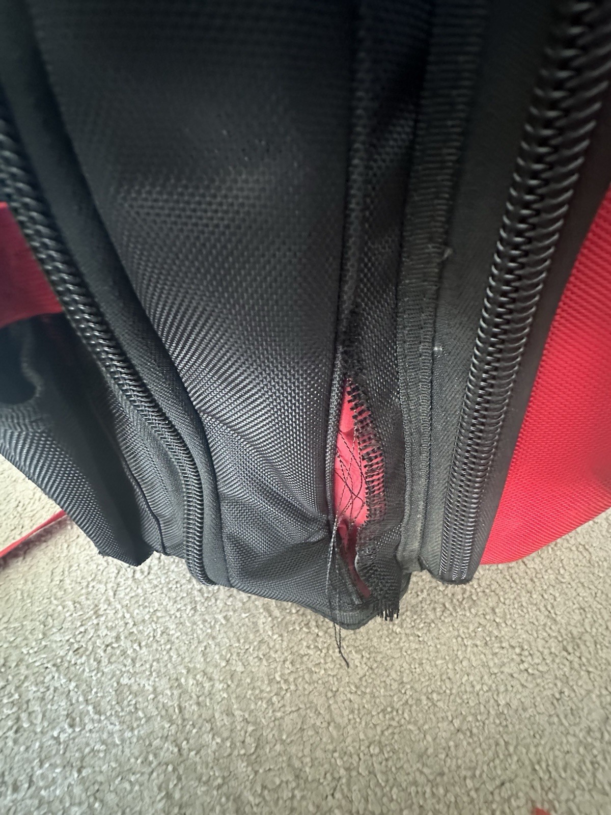 Milwaukee Packout Backpack 15″ Heavy-Duty Zippers, Reinforced Side Walls, Red