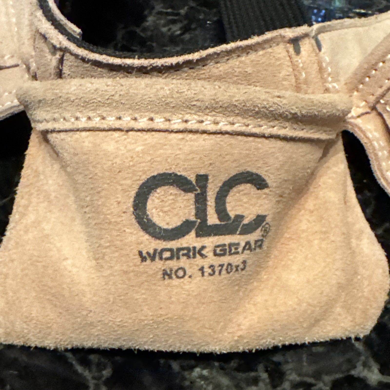 Leather Tool Belt CLC WORK GEAR 1370×3 Apron 8 Pocket Belt Clip Hammer Ring MINT