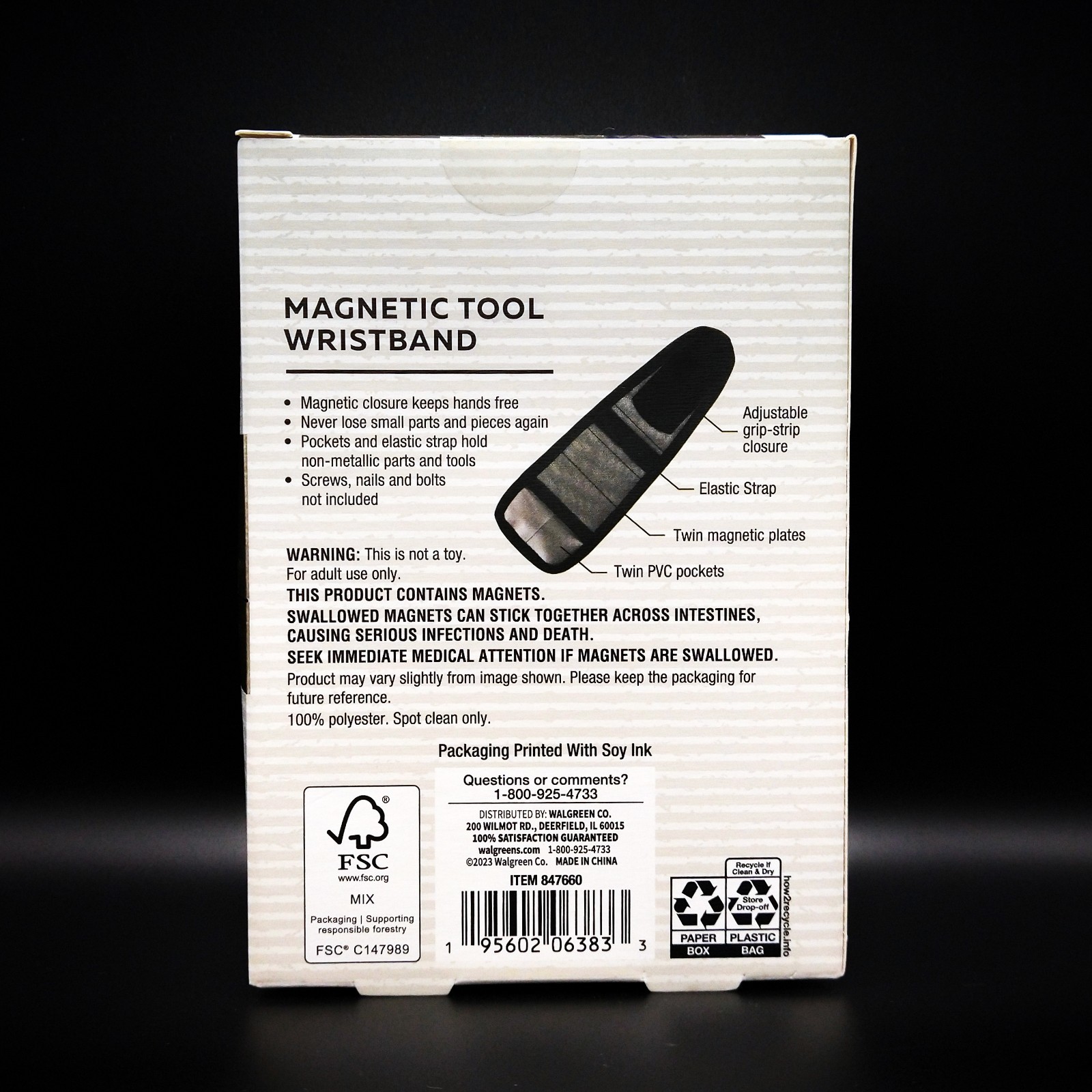 Modern Expressions Magnetic Tool Wristband