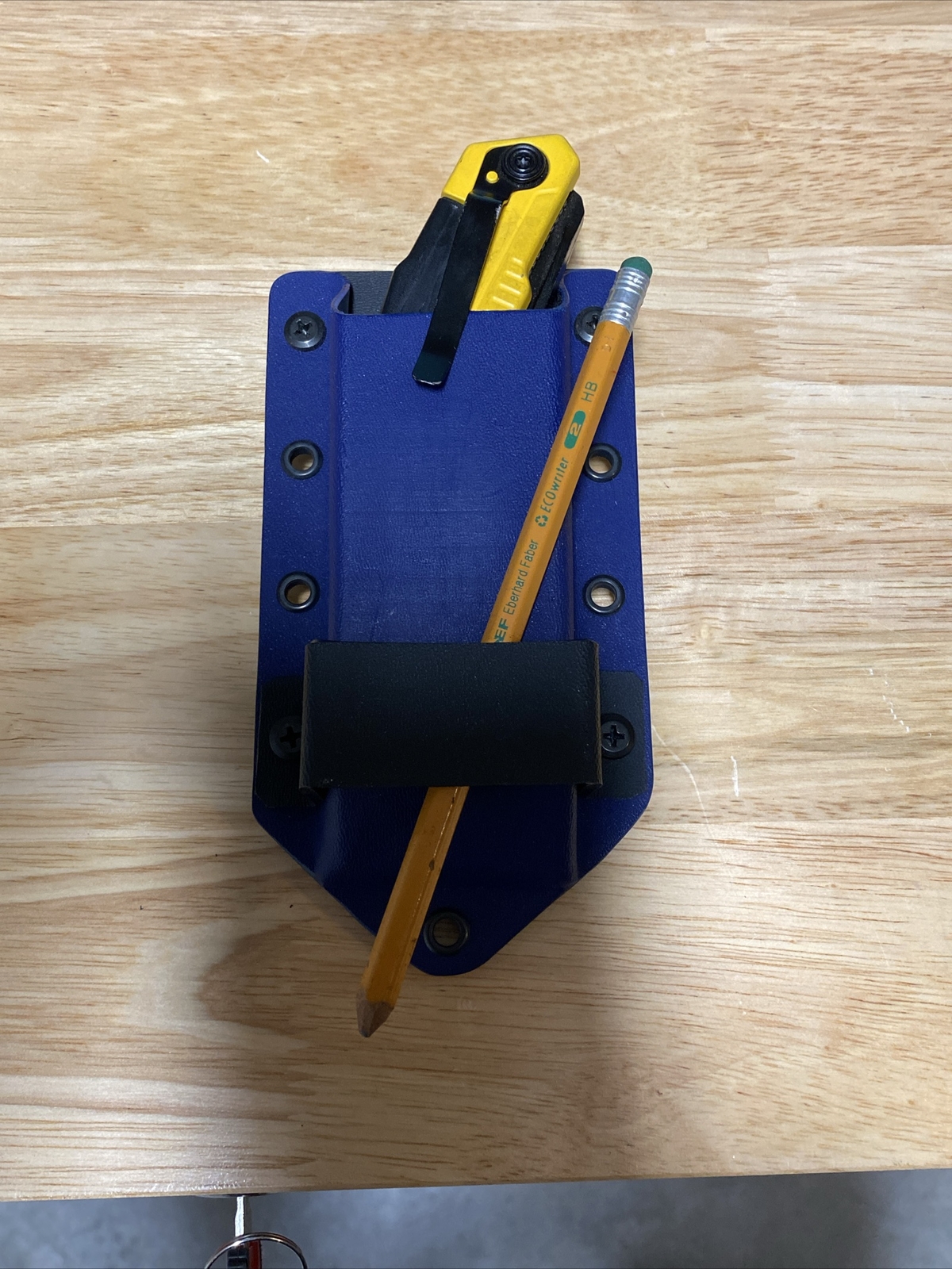 Tape Measure Holder with Utility Knife Pouch, Holds dozens of Items!