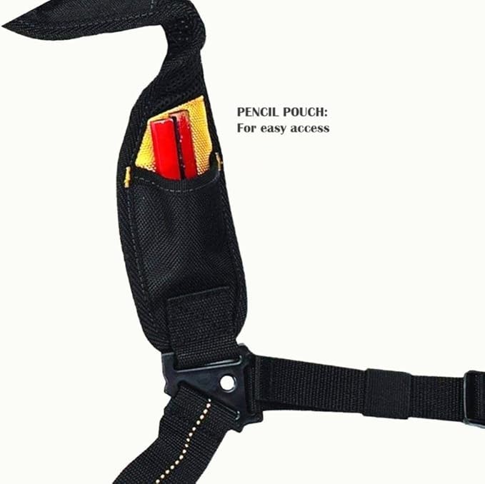 DEWALT DG5617 20 pocket Pro Framer’s Combo Apron and Yoke-Style Suspender rig