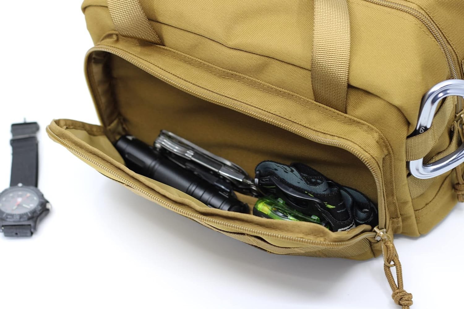 12-Inch Heavy-Duty Tool Bag – Multipurpose EDC Gear Organizer for Professionals