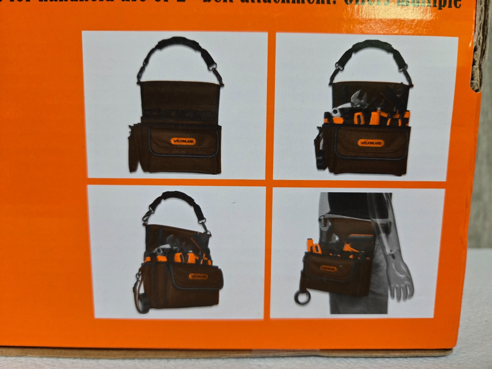 WELKINLAND 10-Pockets Electrician Pouch Tools Belts Heavy Duty