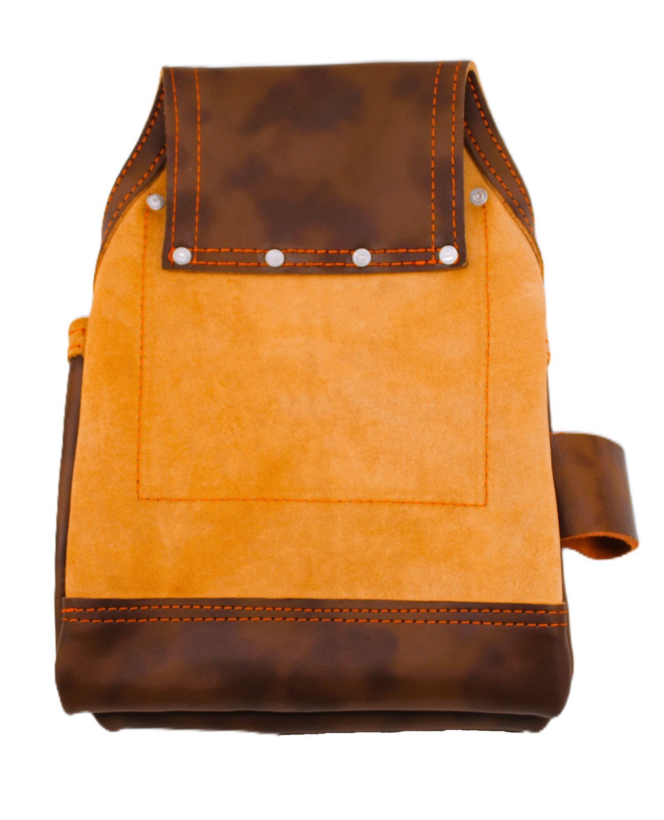 USA Pro Tools Heavy Duty Grain Leather Tool Pouch with Multiple Pockets