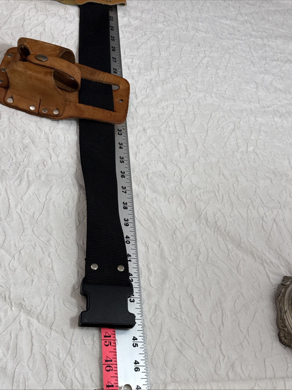CRAFTSMAN LEATHER TOOL CARPENTER’S BELT POUCH W/BELT #940645 And #664 Lot