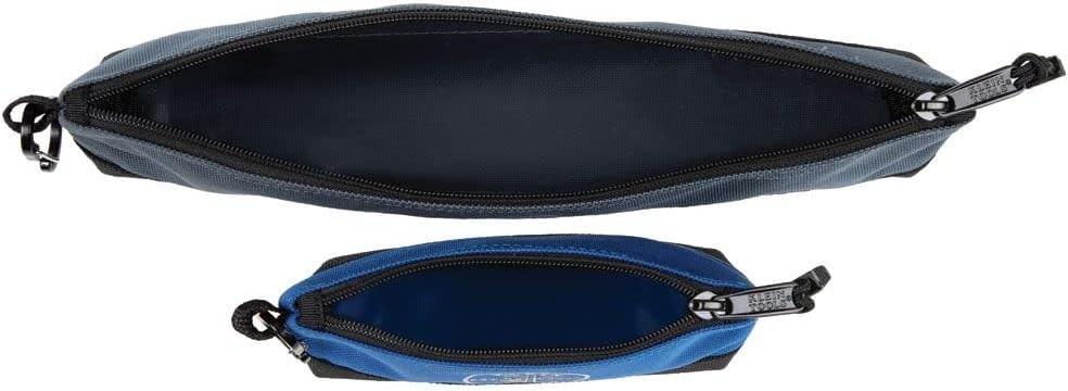 Klein Tools 55559 Stand-Up Zipper Bag Tool One Size, Gray/Black, Blue/Black