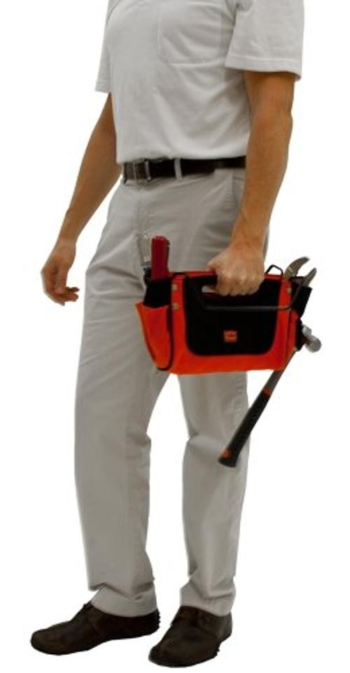 , Cargo Hold Tool Pouch, Ladder Accessory, Nylon, (15040-001) Orange/black