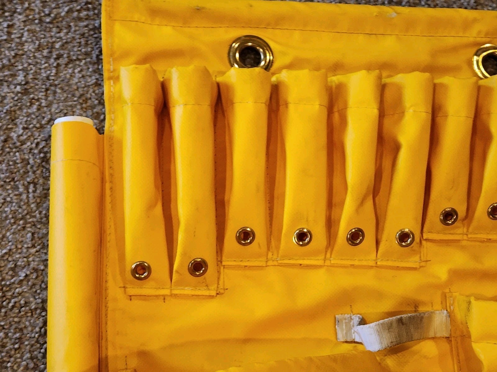 ESTEX 1829-DP Aerial Tool Apron Vinyl Coated Nylon and Canvas