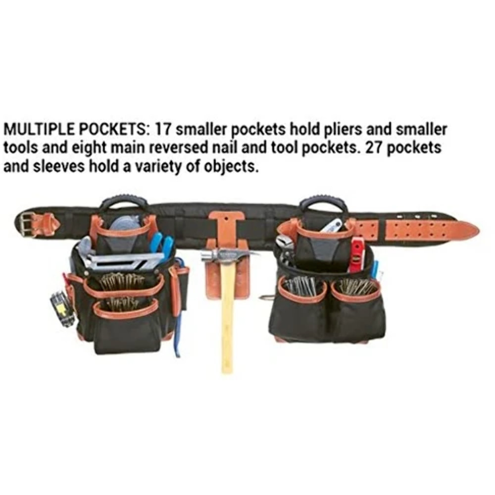 Custom LeatherCraft 51452 27-Pocket 4-Piece Pro-Framer’s Combo System