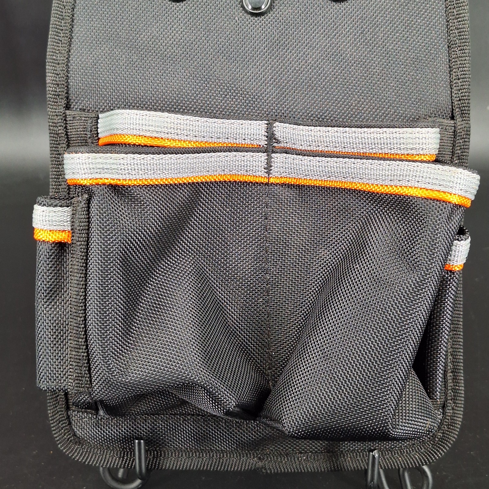 Klein Tools Tradesman Pro Modular Piping Pouch with a quick-release belt clip