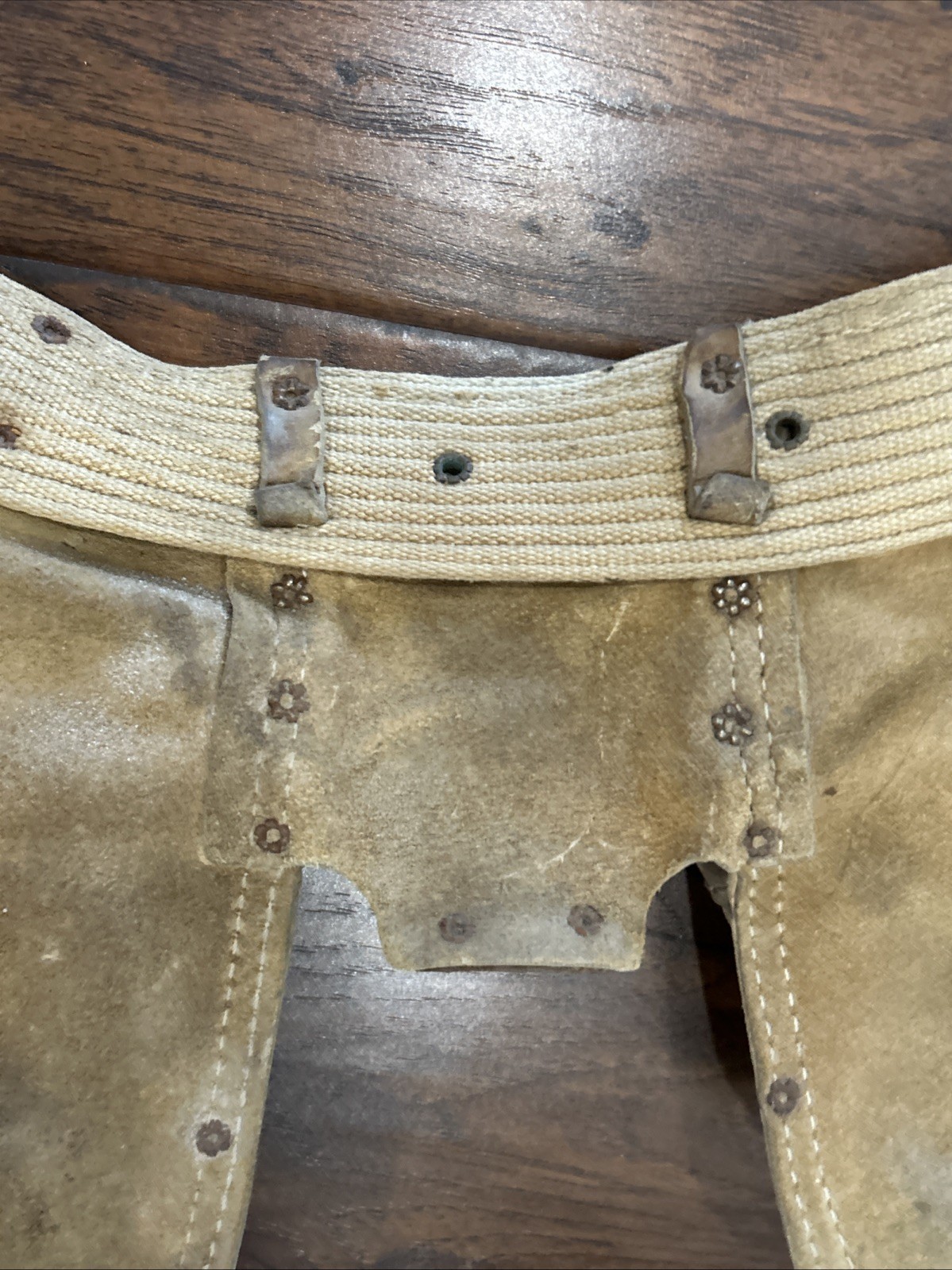 Vintage Sears Craftsman Carpenter Tool Belt Apron 45147 Heavy Top Grain Cowhide