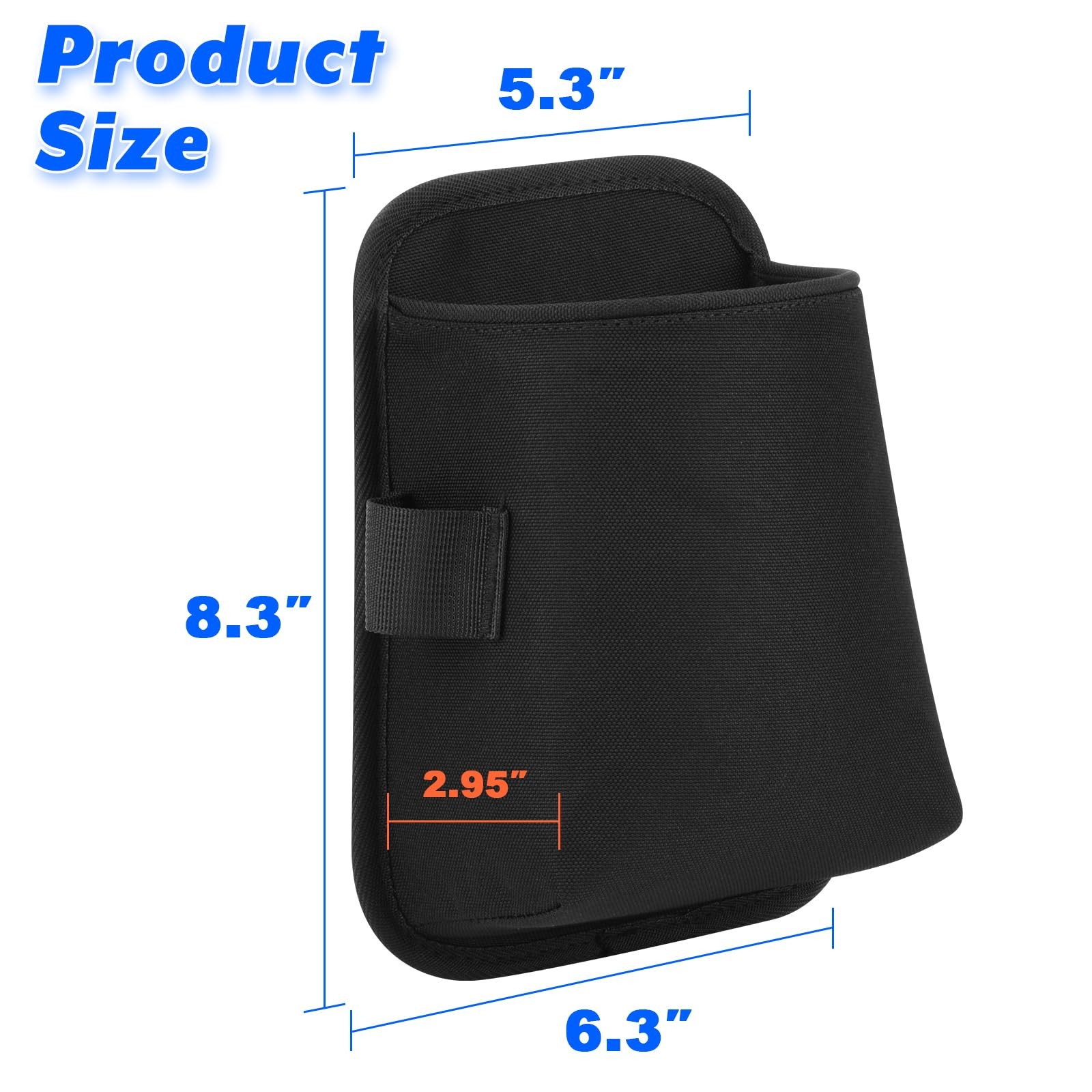 Nail Screw Pouch Belt Clip Heavy Duty Tool Hardware Fastener Carrying Holster