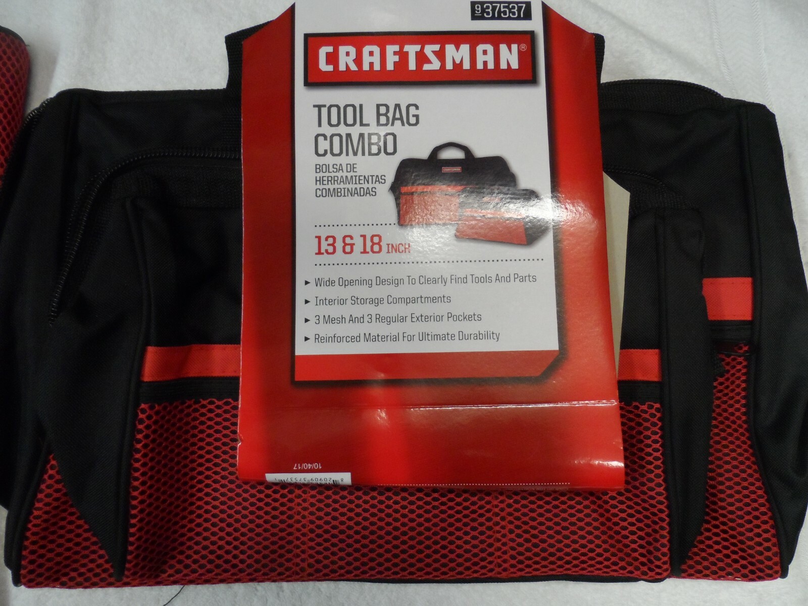 Craftsman 13″ and 18″ Tool Bag Combo Lot (3 total bags) – Part # 37537