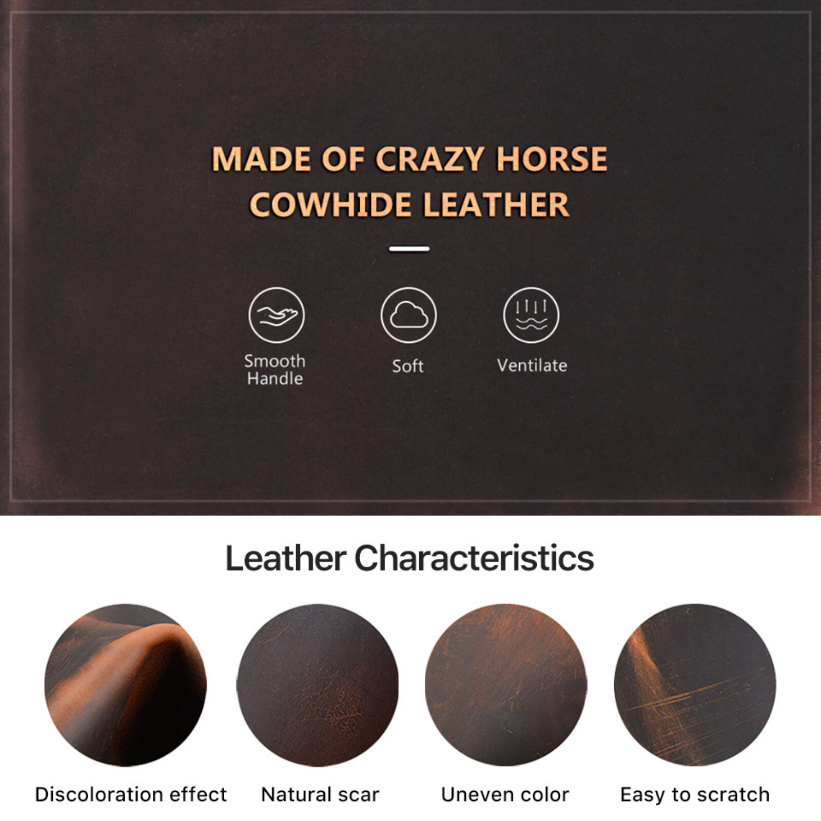 Leather Tape Measure Holder 5m Belt Pouch Tool Organizer for Construction DIY
