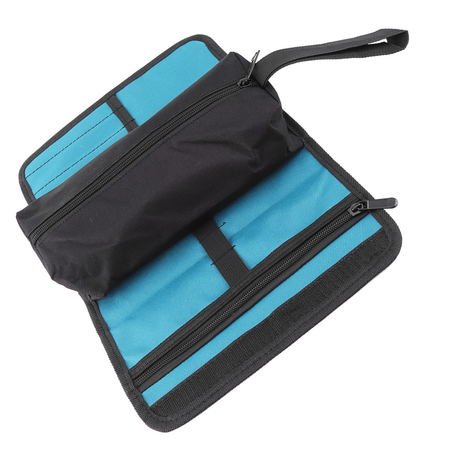 Foldable Electrician Tool Roll Bag Multi-Pocket Portable Hardware Storage Bag