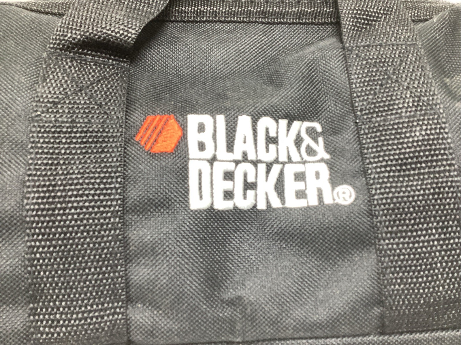 Black Decker Cordless Drill Bags or Small Hand Tool Storage Travel Bag, Bag Only