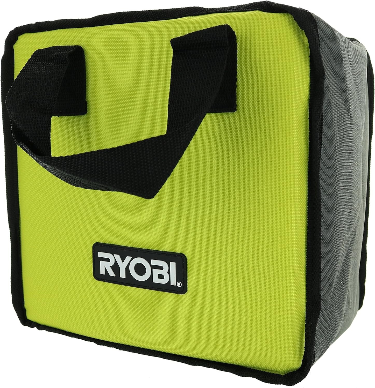 Durable Lime Green Tool Tote Bag with Sturdy Zipper – Perfect for Home Projects