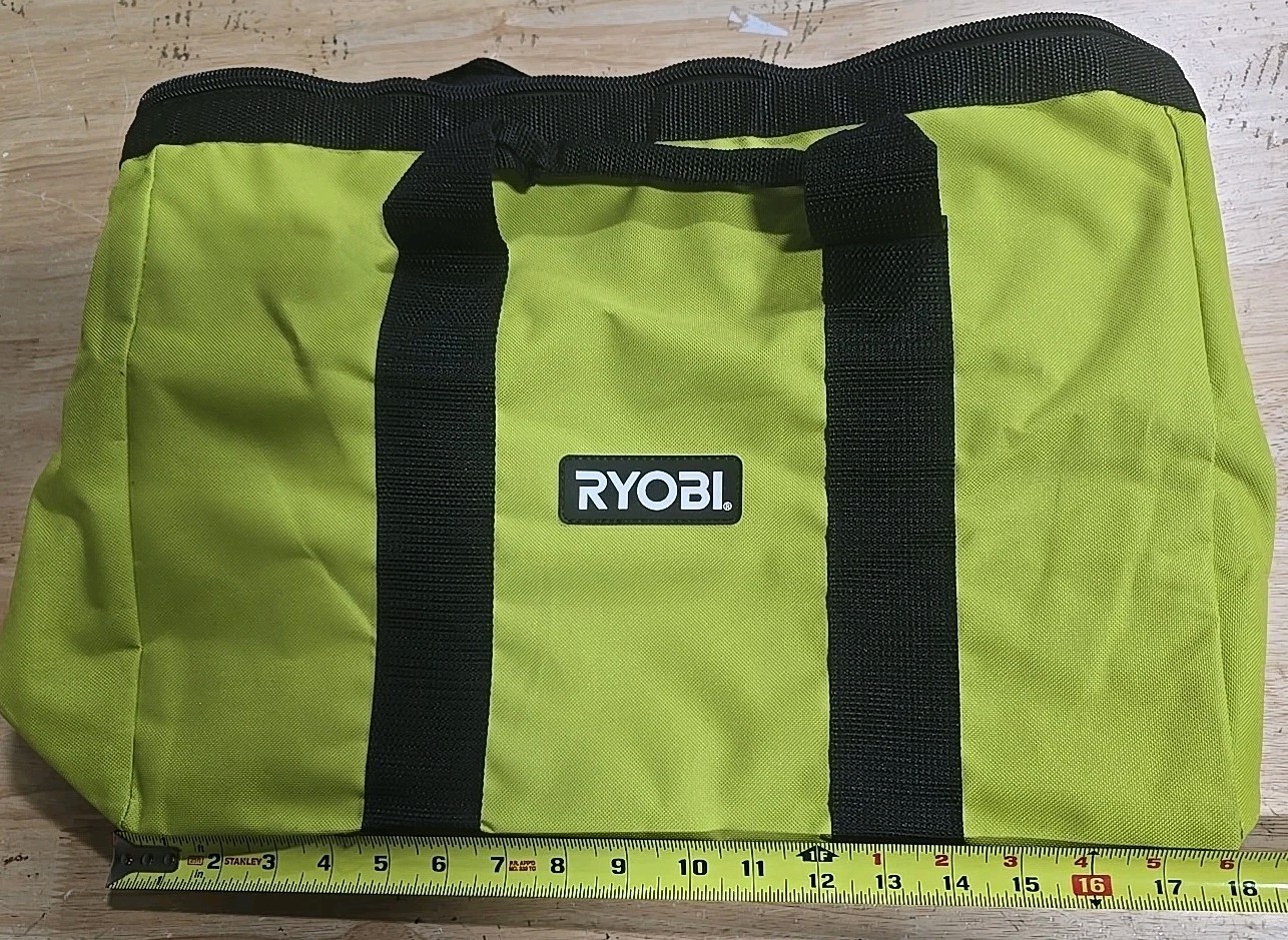 Ryobi Contractor Canvas Tool Bag PACK OF 2 BAGS- Genuine 18″x12″x10″