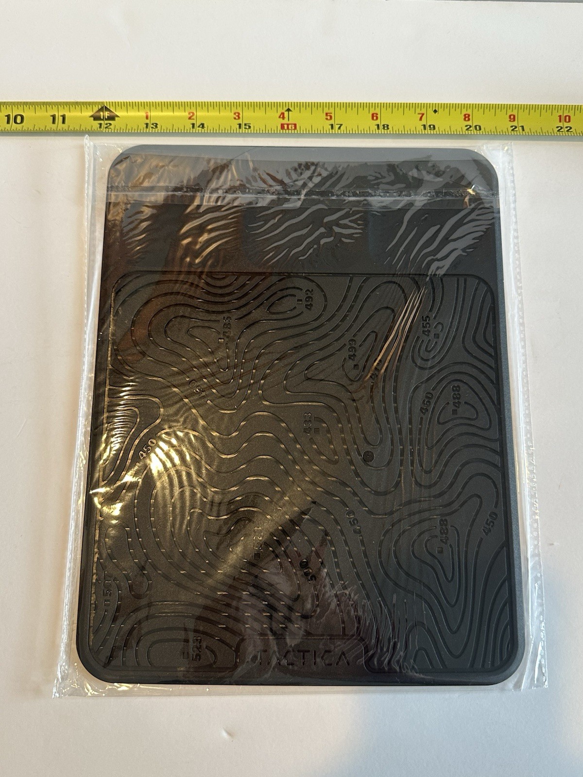 Tactica Gear 0.200 Everyday Carry Mat EDC Black 8.5×11 Silicone New