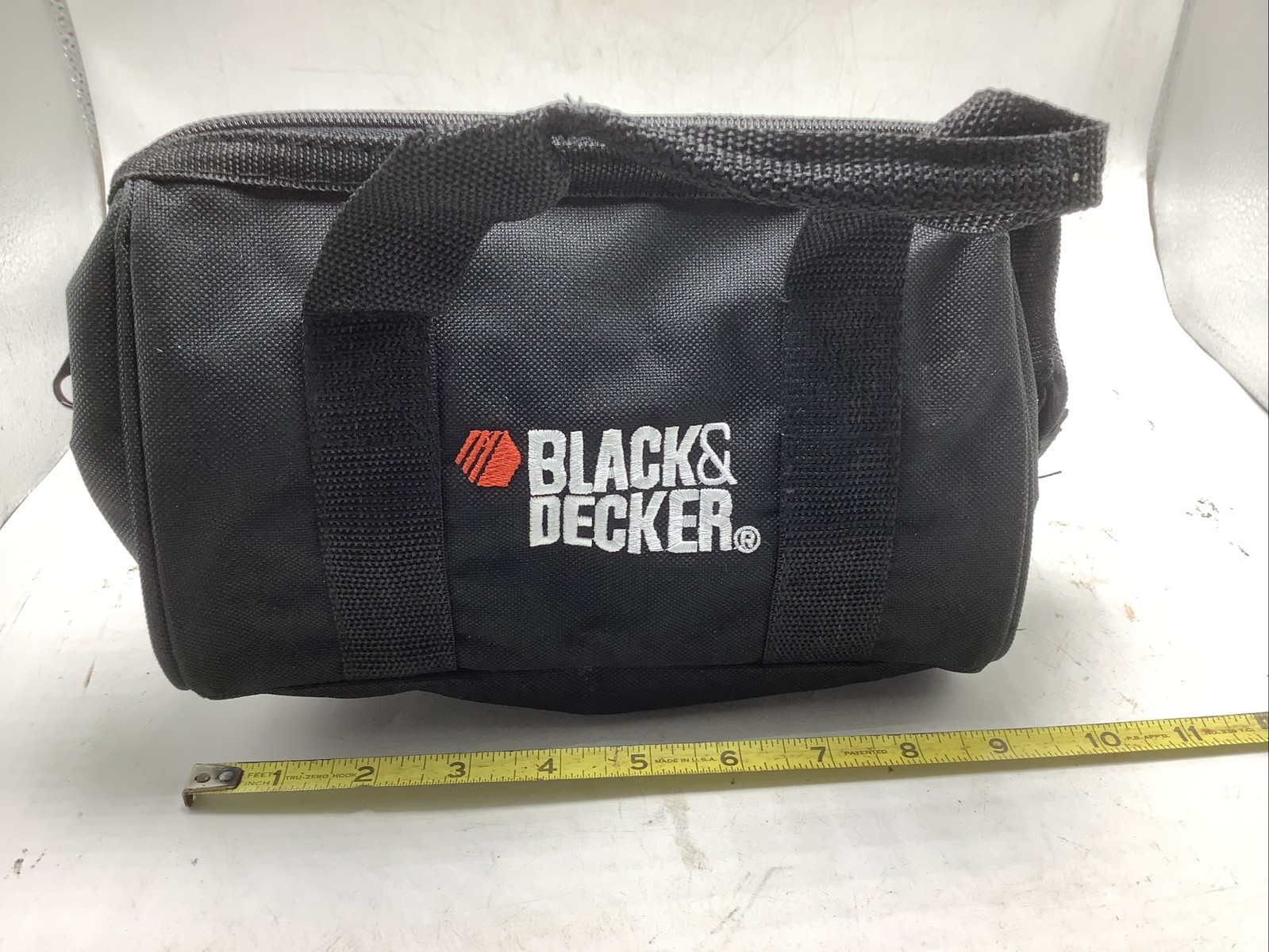 Black Decker Cordless Drill Bags or Small Hand Tool Storage Travel Bag, Bag Only