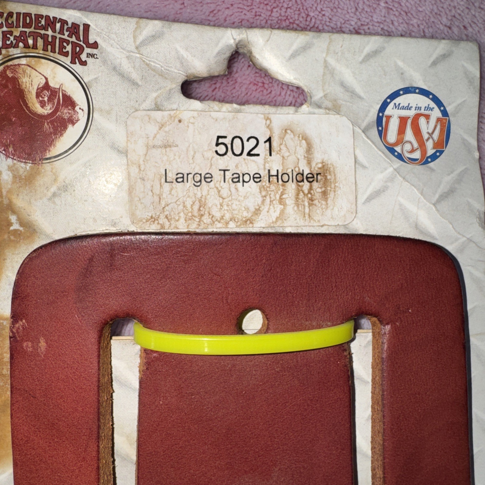 Occidental Leather Large Tape Holder 5021 NEW