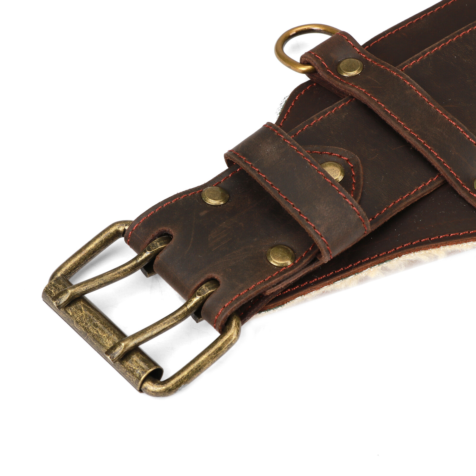 TOURBON Woodcutting Logging Belt Heavy Duty Felling Tools Carrier Soft Padded US