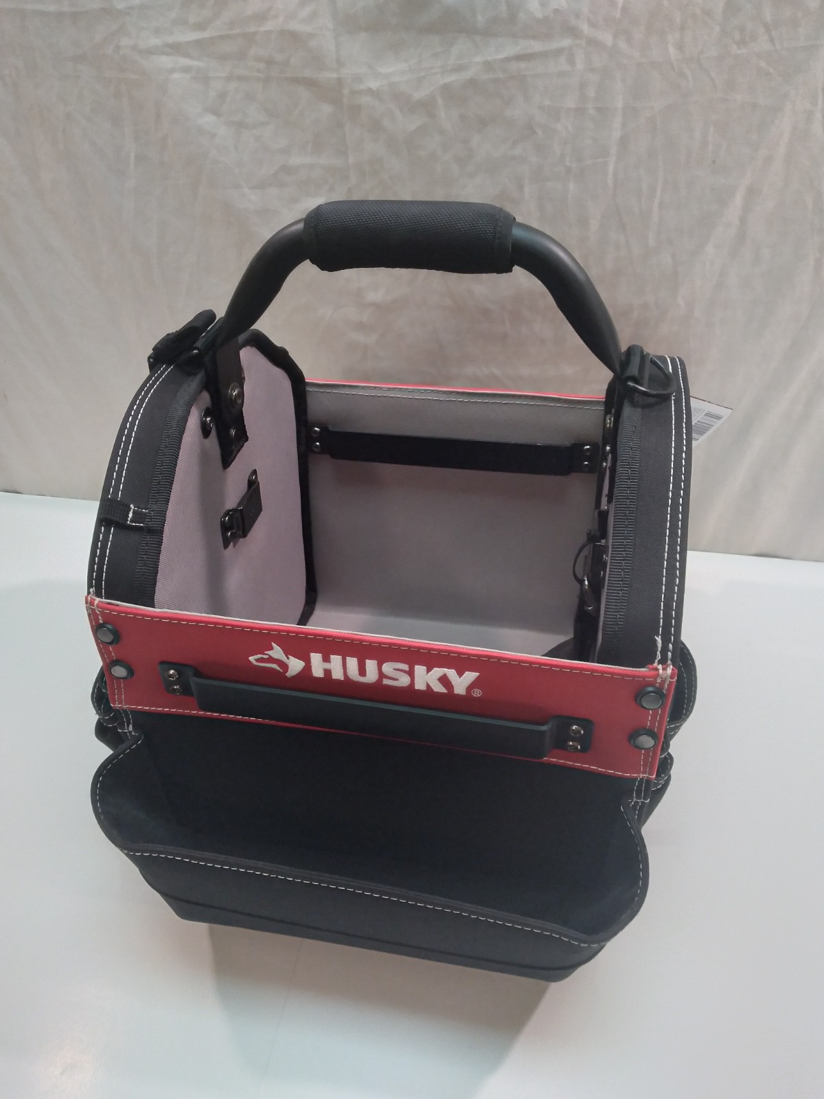 New Husky 12″ Tool Bag Electrician TOTE All Purpose Tote Cleaning Supply Holder