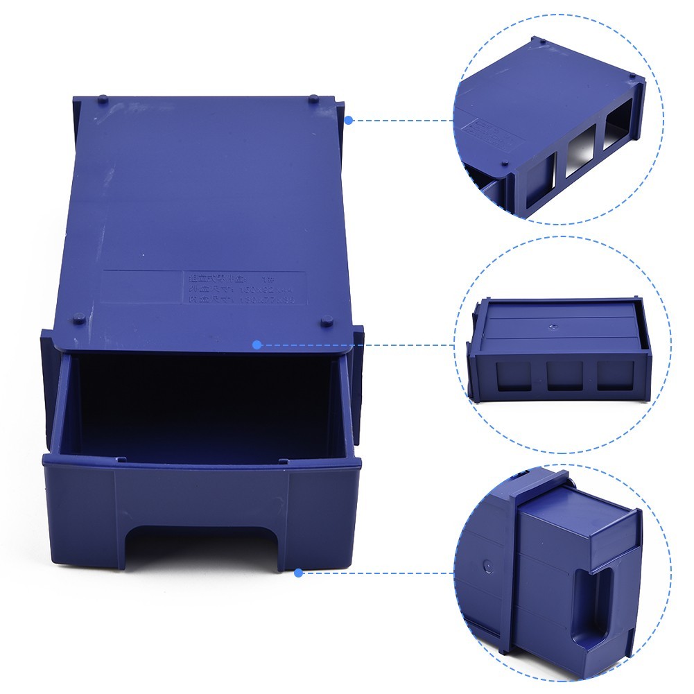 1pcs Sewing Supplies Storage Box Container Plastic Toolbox Transparent