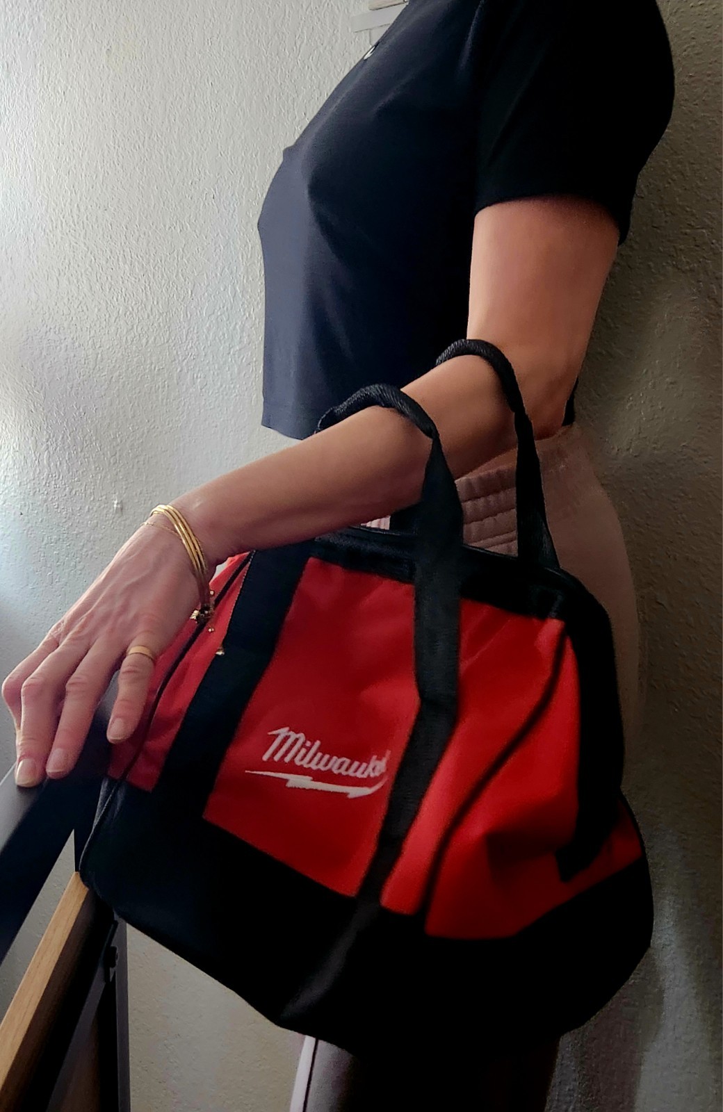 Milwaukee FUEL Tool Contractor Bags Red Black M18 FUEL /M12