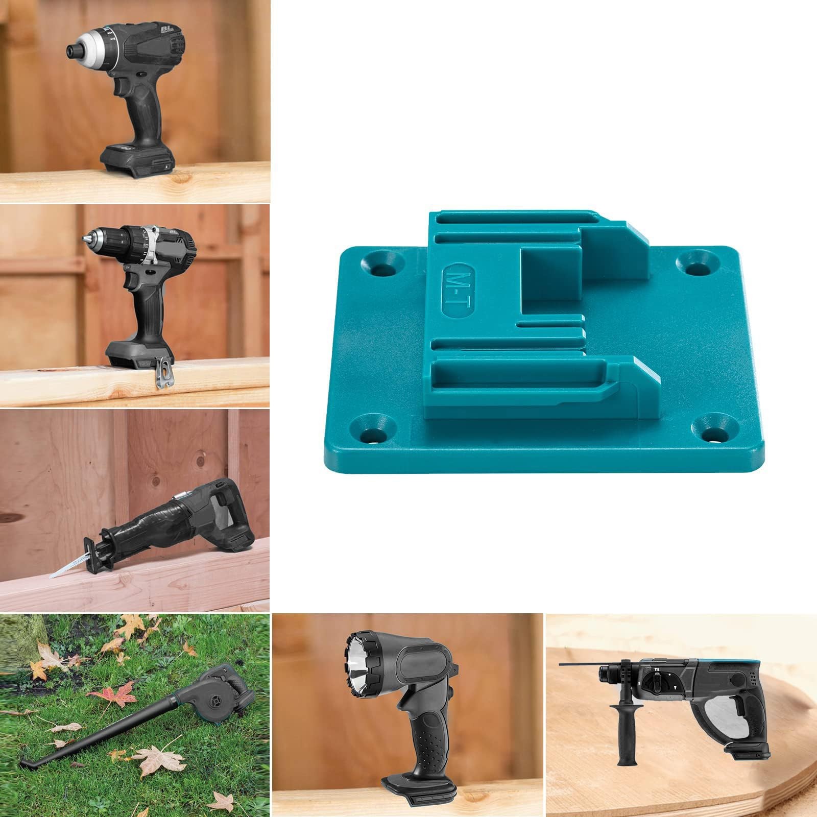 Tool Drill Mount Holder Compatible for Makita 18V Li-ion Drills, Heavy Duty A…