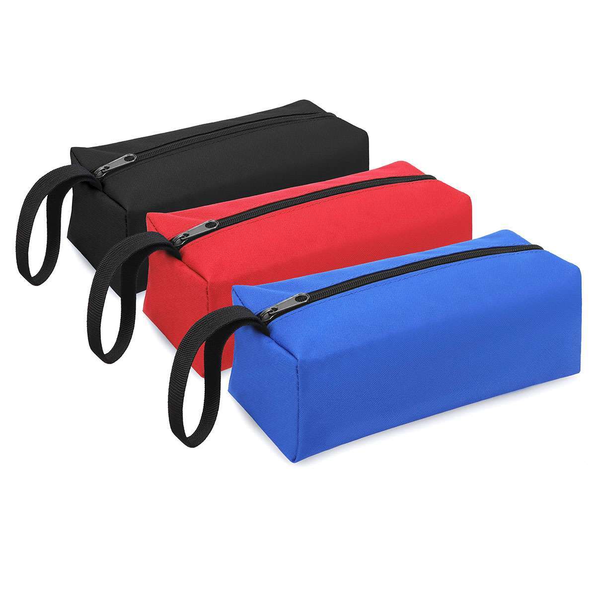 Oxford Cloth Tool Pouch Bag Zipper Small Multipurpose Organizer Pouch Heavy Duty