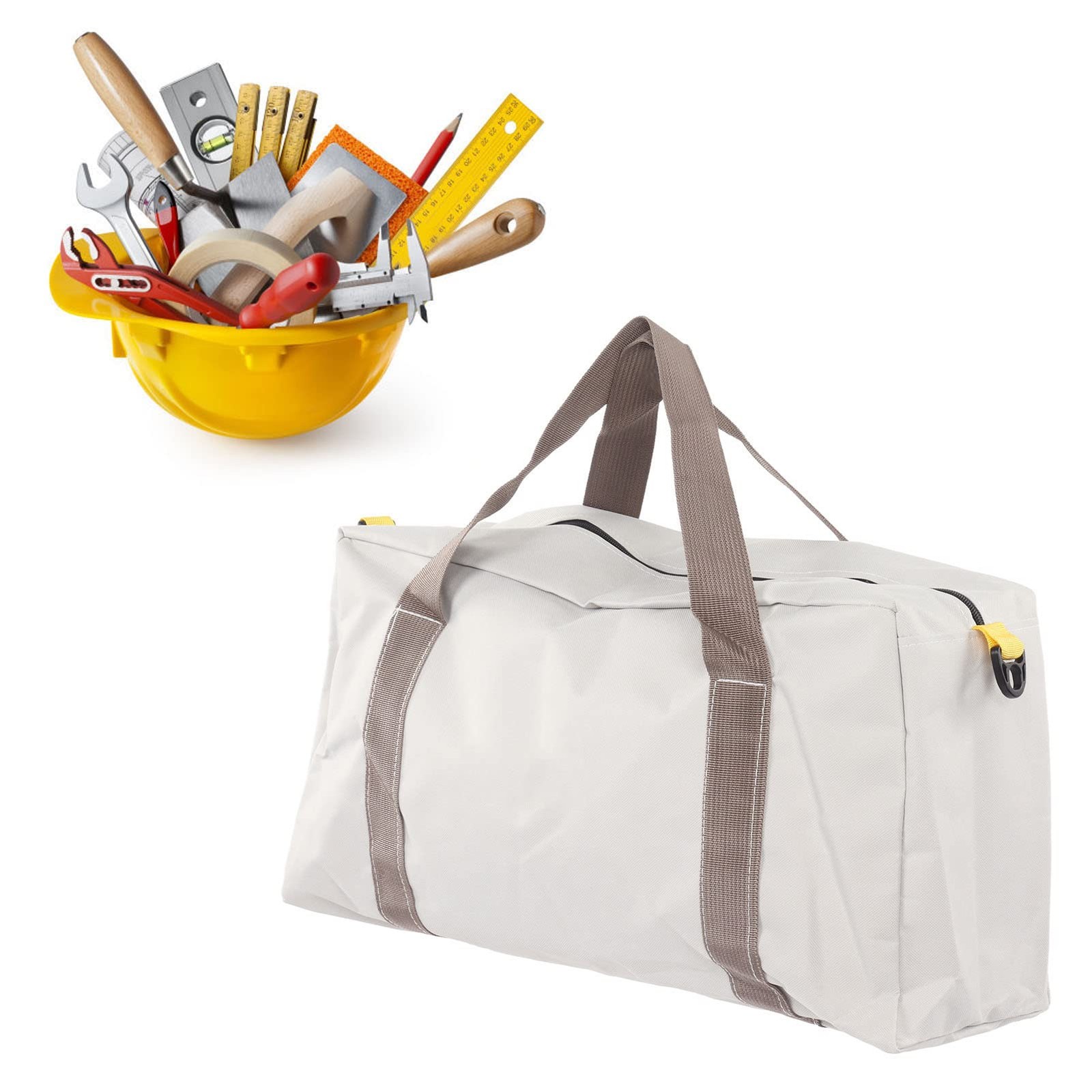 Tool Bag Large Capacity Storage Wear Portable Universal Wide Mouth 20 Inch
