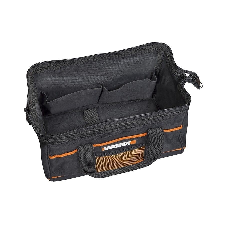 WA0076 WORX Zippered Tool Bag with Interior and Exterior Pockets