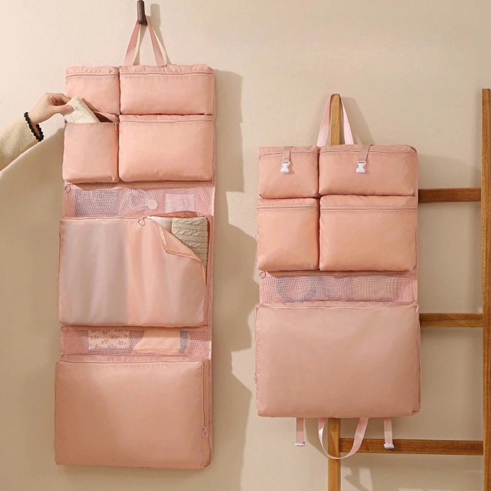 7 In 1 Storage Bag Portable Travel Bag Compartmentalized Storage Multi-piece Set