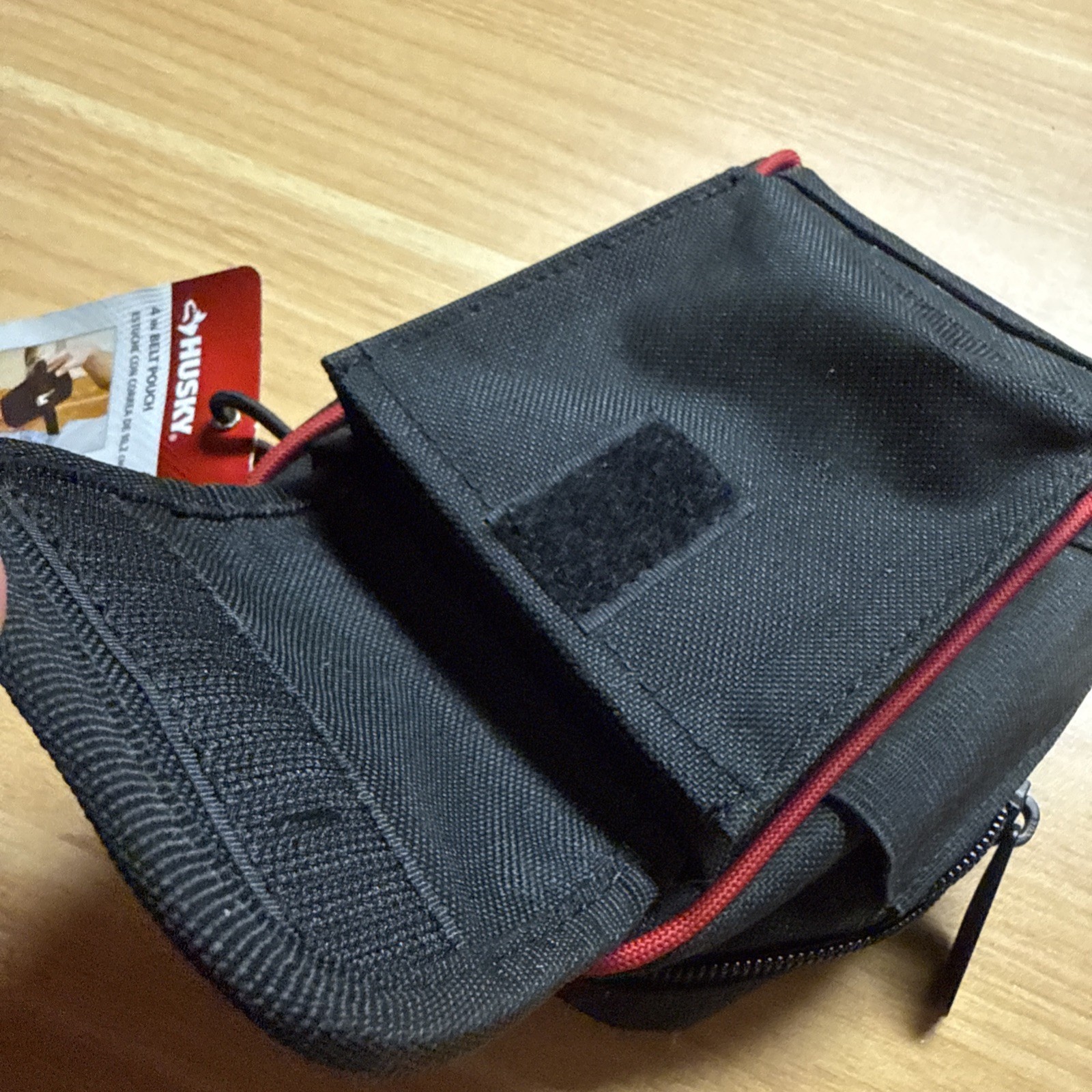 HUSKY 4.5″ Work Belt Pouch With Belt Clip & Loop 570 971 Heavy Duty NEW