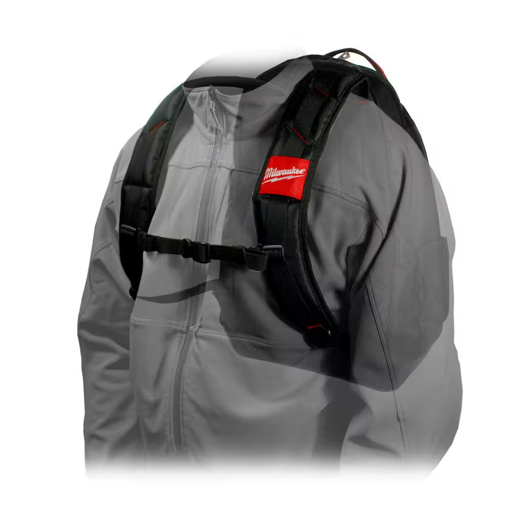 10 In. Jobsite Backpack with 7-Pocket Compact Utility Pouch