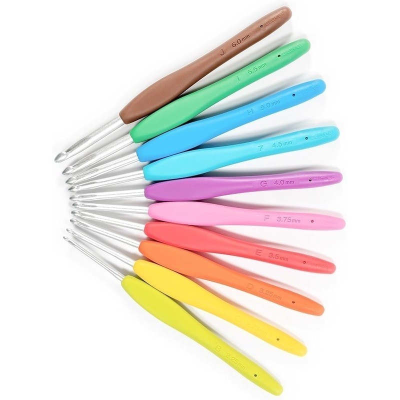 Multicolor Fabric Tool W/ Easy Grip Handles Optimal Hook Shape Great Gift Idea