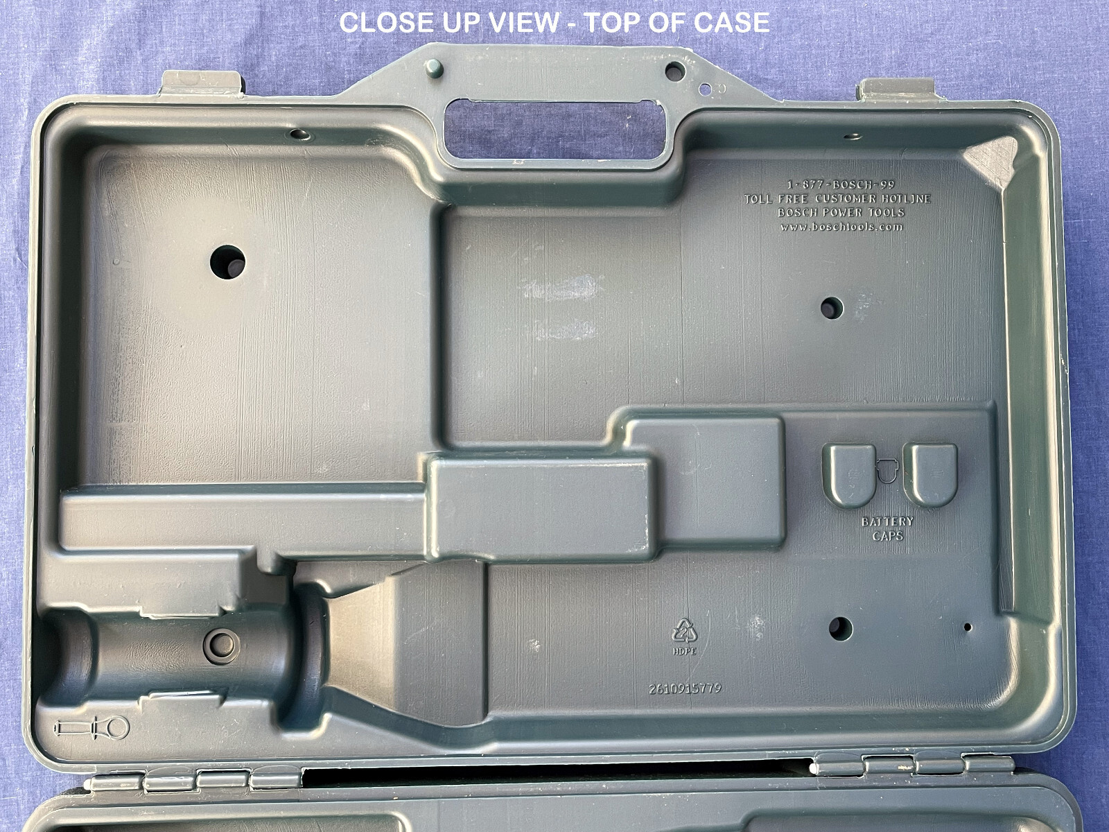 NOS ✅ GENUINE BOSCH TOOL CASE LARGE 20″ x 14″ OEM 2610915779 for BRUTE 18V DRILL