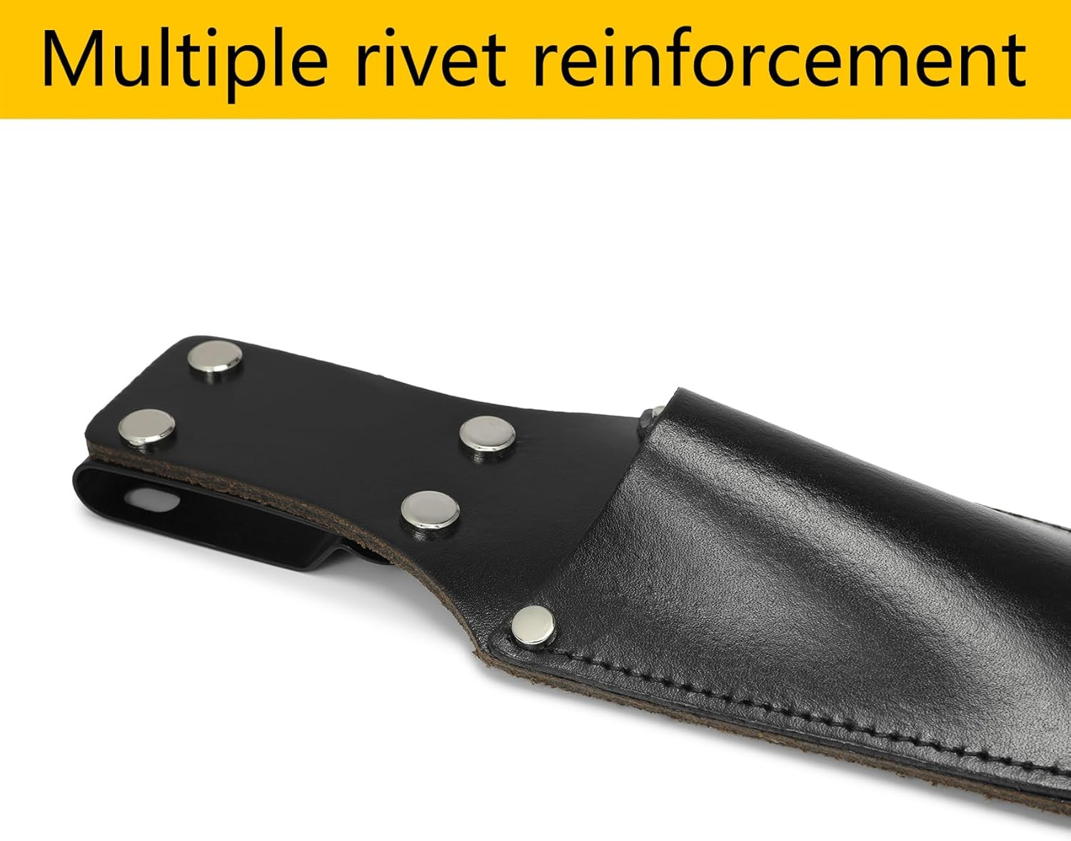 Genuine Leather Plier and Knife Holder Pouch for Gardening Tools