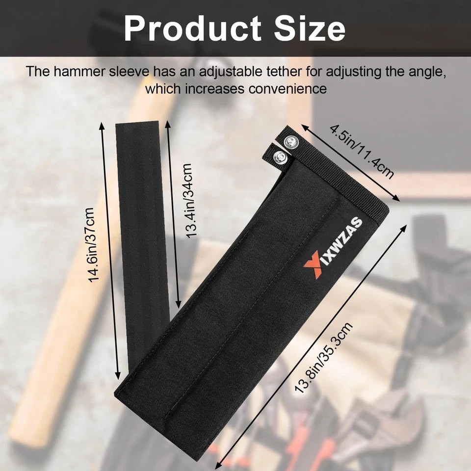Diamondback Tool Holster Padded Hammer Sleeve with Diamond Back Pouch Hammer …