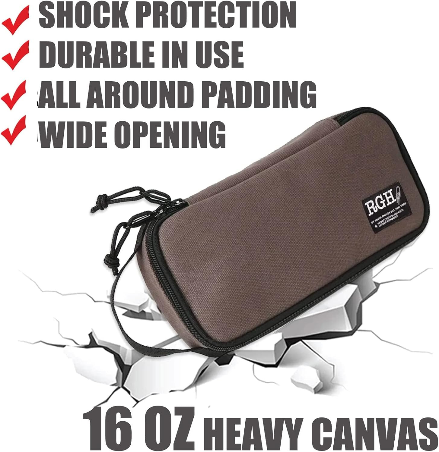 Rough Enough Portable Tool Bag EDC Pouch Organizer with Handle