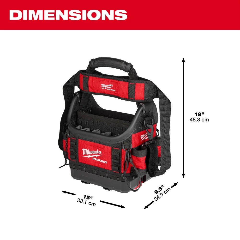 Milwaukee Packout 10 In Structured Tote