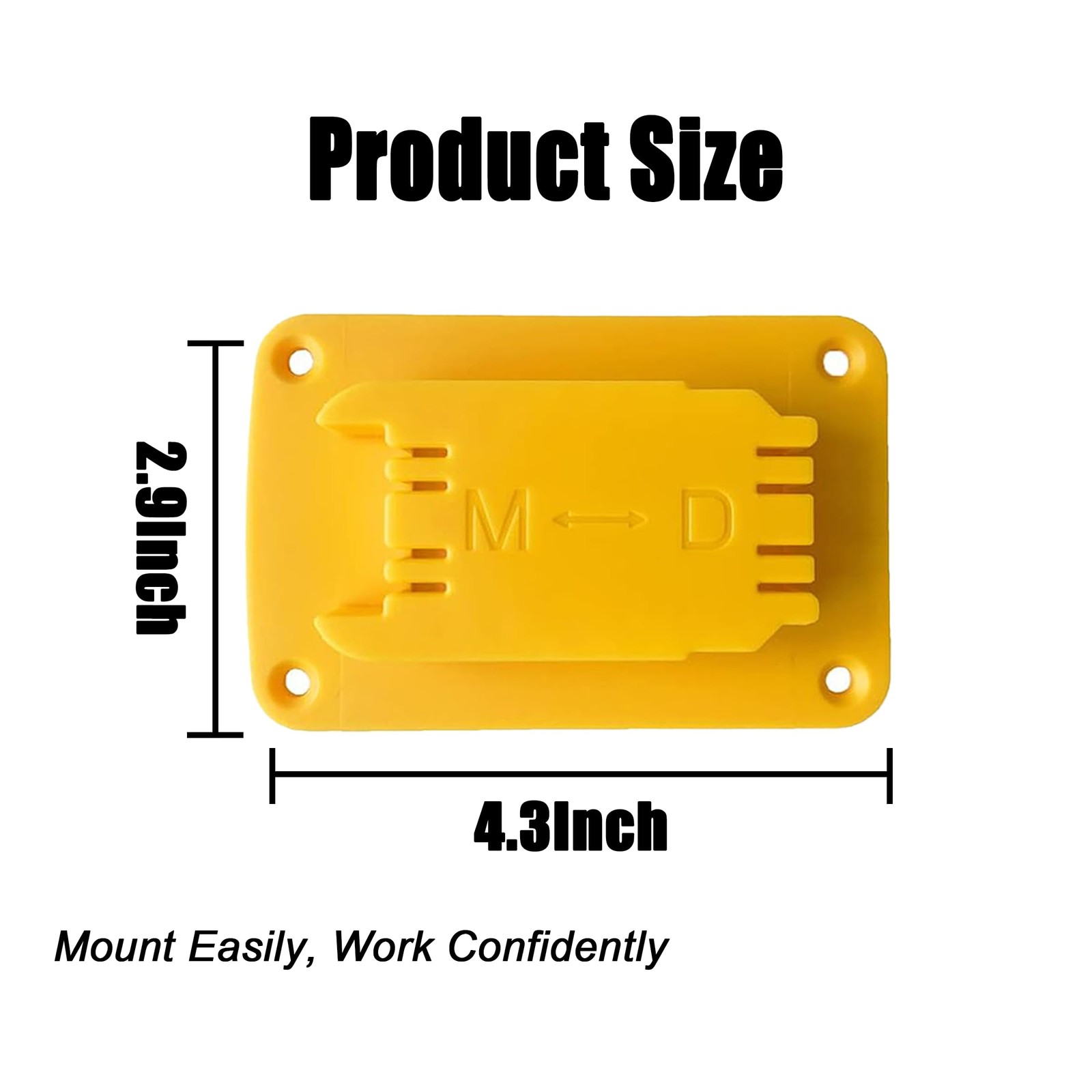 Tool Holders Compatible with Dewalt Drill Driver 20V 12V, Wall Mount Drill Ho…